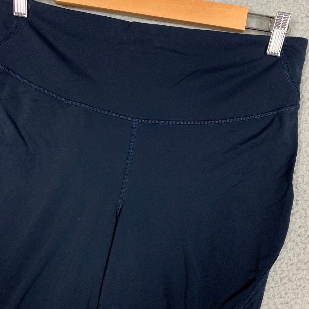 Lululemon Align High-Rise Crop 23" Womens 10 Navy Blue Yoga Leggings Nulu Soft - Picture 4 of 9